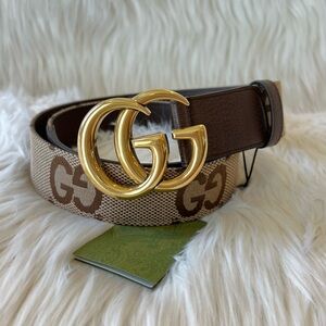 Gucci Jumbo GG Marmont Wide Belt (unisex)